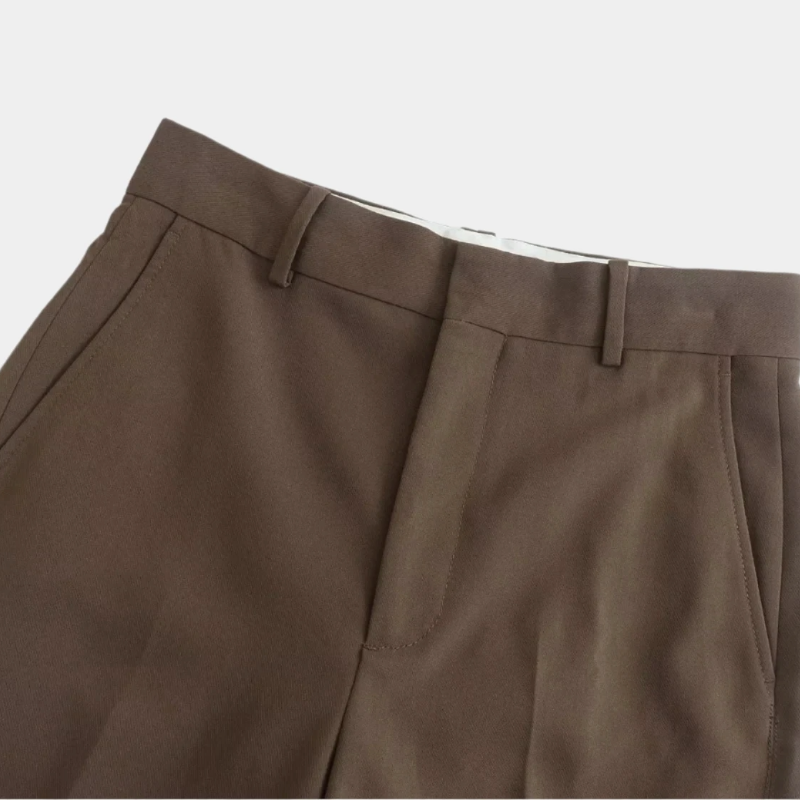 מכנס וינטג׳ מותן גבוה